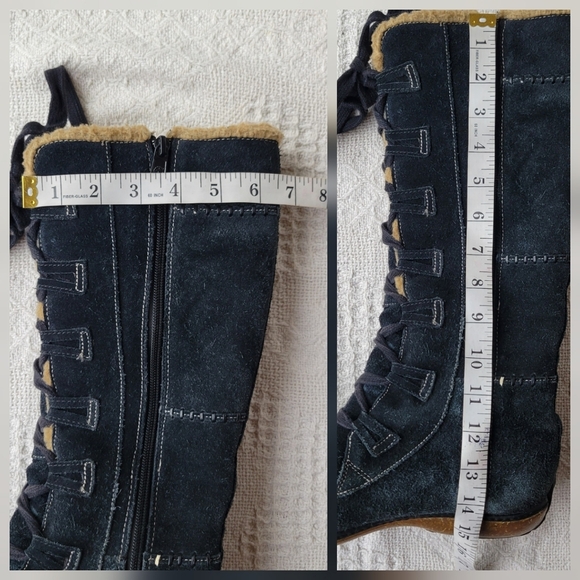 Timberland, Grandy EatherKeepers, Waterproof Suede Zip Up Sherpa Lined Boot - Picture 12 of 12